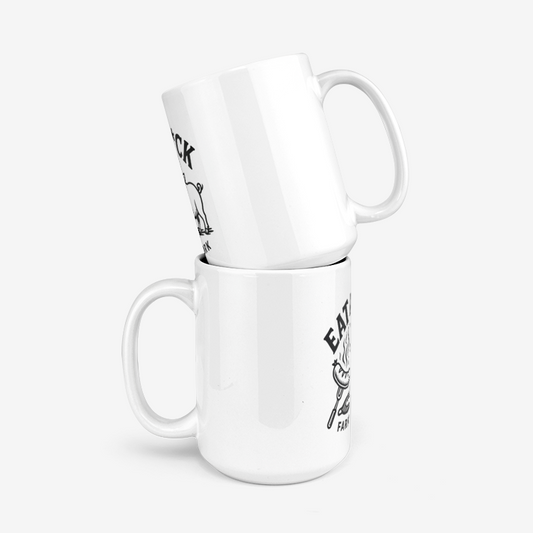 "Eat a D*ck" Ceramic Mug – Farm-Fresh Sass in Every Sip