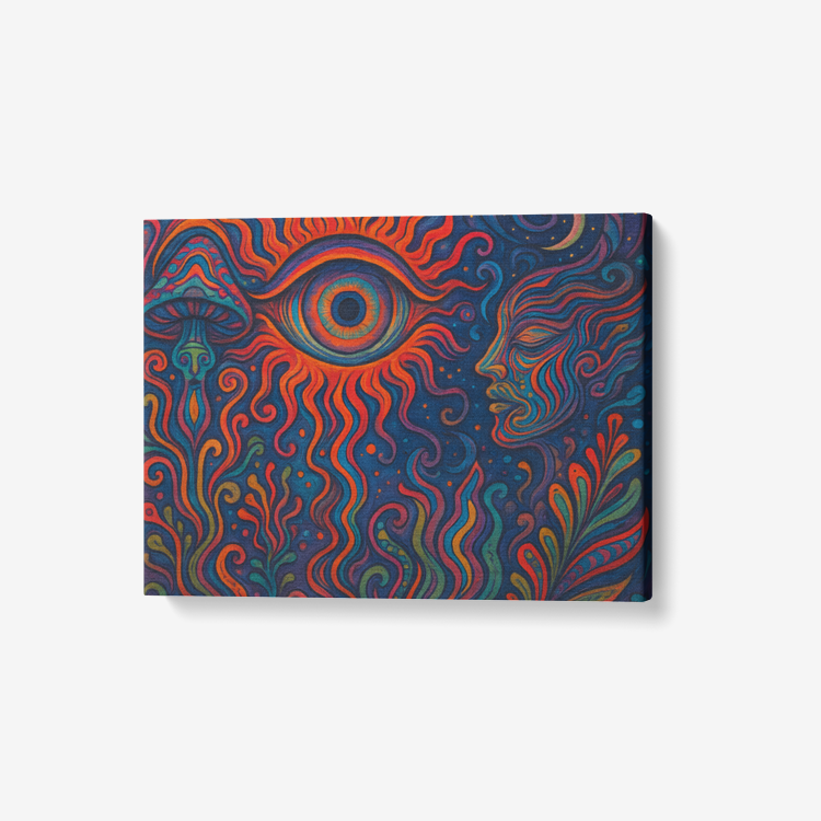 Psyche Radiant Canvas Wall Art