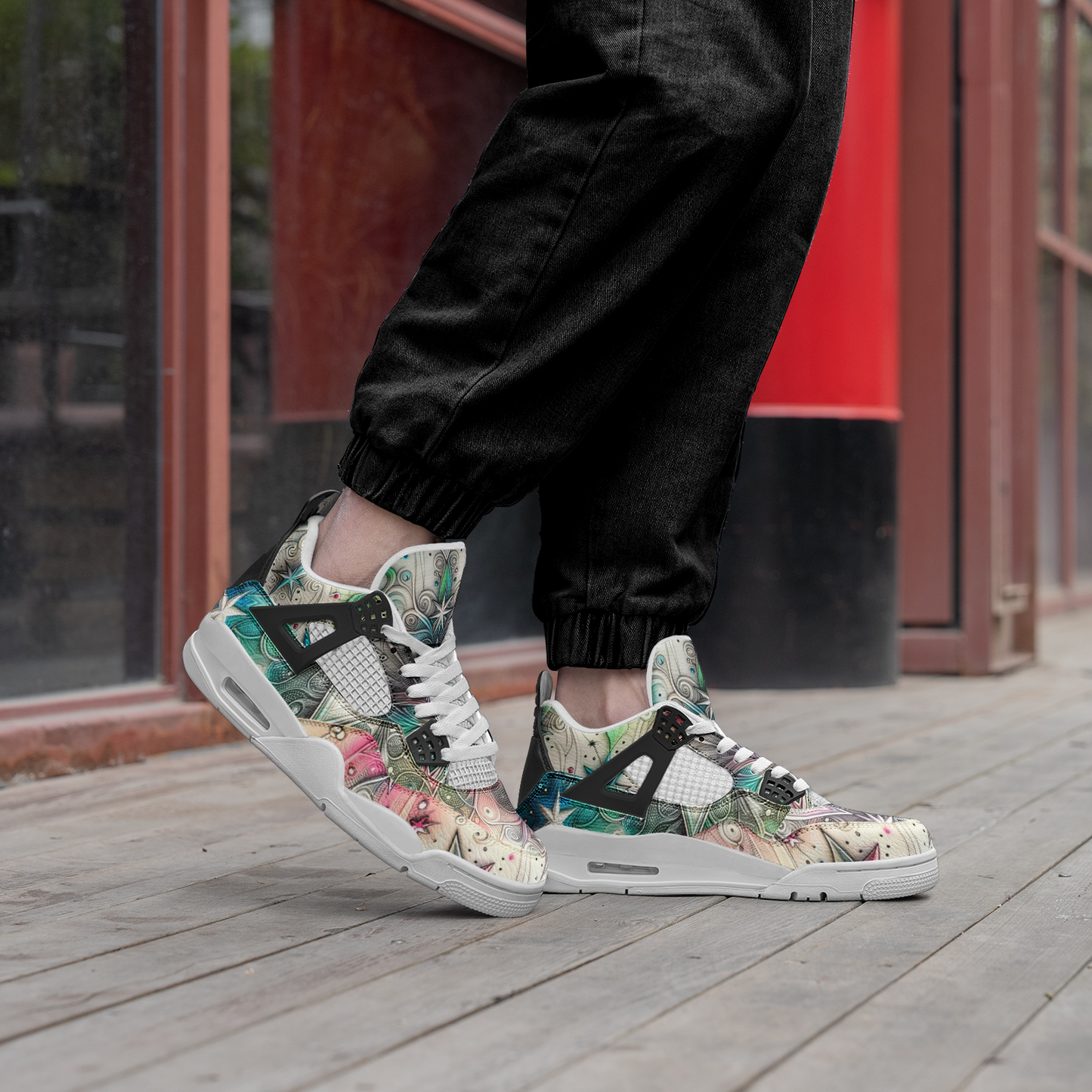 Galactic Glow Sneakers