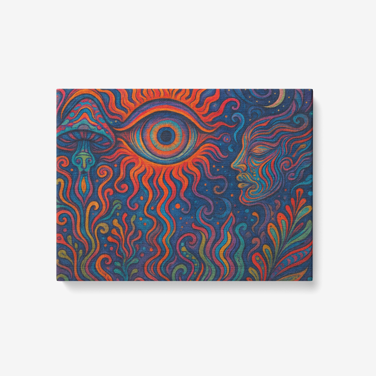 Psyche Radiant Canvas Wall Art