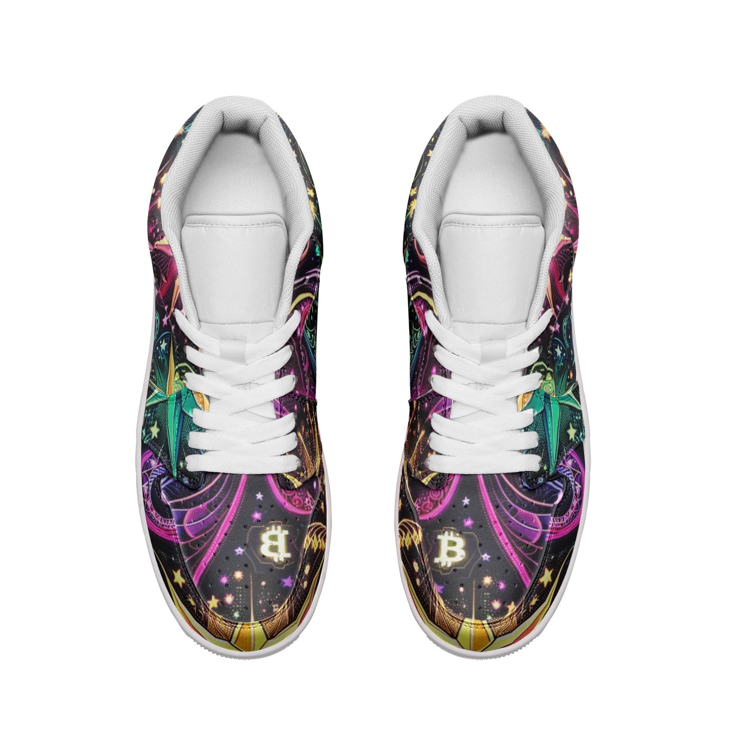 Crypto Cosmos Low Tops