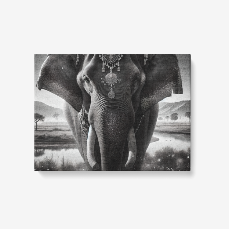 Serenity by the River Canvas Wall Art