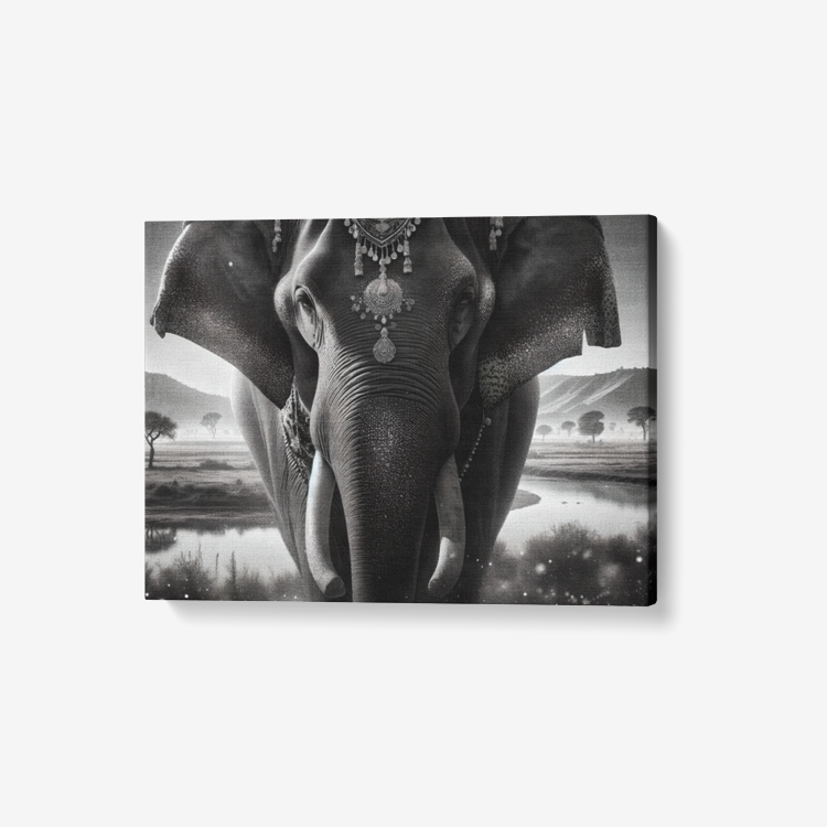 Serenity by the River Canvas Wall Art